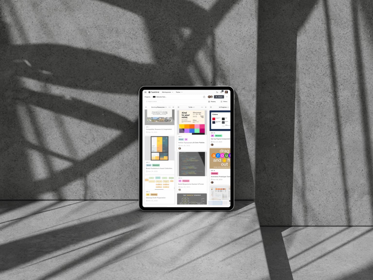 TaskGrid
